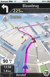 Nafvree GPS Live Netherlands route