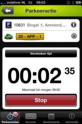 Parkmobile parkeeractie in gang