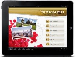 TopTrouwlocaties iPad hoofdscherm