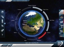 Volvo Ocean Race iPad wereldkaart