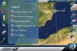 Volvo Ocean Race menu met teams