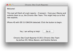 Chronic Dev Crash Reporter