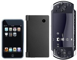 Nintendo DS iPhone PSP