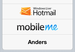 Hotmail iOS 