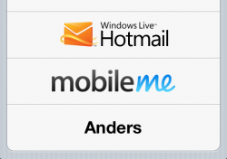 Hotmail iOS 