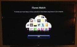 iTunes Match Apple TV