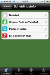 Afvalwijzer Scheidingsinfo