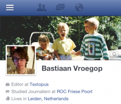 Facebook Timeline iPhone