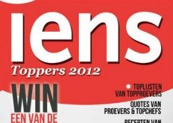 IENS Toppers 2012 restaurantgids op iPhone