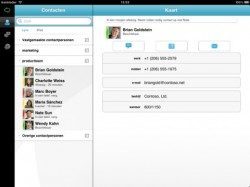 Lync contactenoverzicht