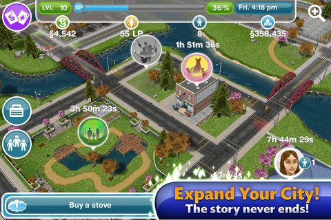Bijzettafeltje Koning Lear storm The Sims FreePlay: gratis volledige De Sims op de iPhone
