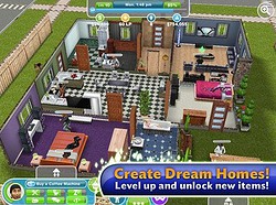 The Sims Freeplay huis ingericht
