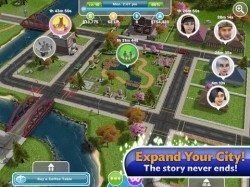 The Sims Freeplay iPad header