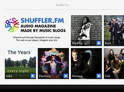 Top 5 iPad apps 2011 Shuffler.fm