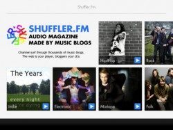 Top 5 iPad apps 2011 Shuffler.fm