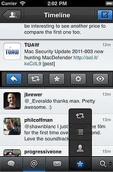 Twitter-alternatieven voor de iPhone Tweetbot screenshot
