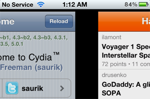 Zephyr: multitasking gebaren op de iPhone geïnspireerd door MeeGo