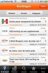 Korting-apps iPhone Pocketdeals NL