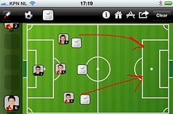 My Coach Football iPhone iPod touch veld