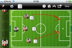 My Coach Football iPhone iPod touch veld