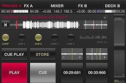 Red Bull BPM DJ iPhone linker deck