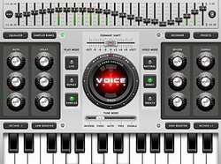 Voice Synth iPad header