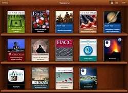 iTunes U iPad