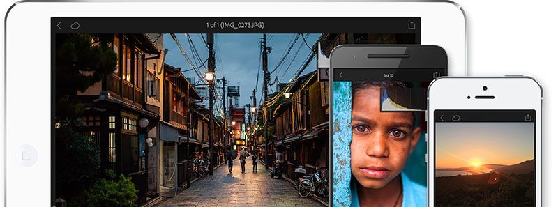 Lightroom iPhone en iPad