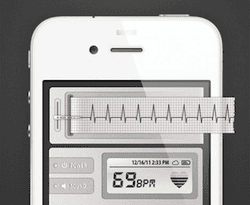 Cardiograaf iPhone