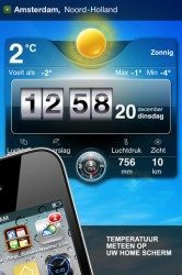 Live Weer iPhone iPod touch screenshot