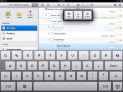 MyLifeOrganized iPad toetsenbord