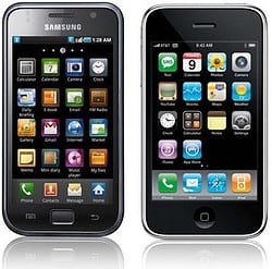 Samsung Galaxy iPhone