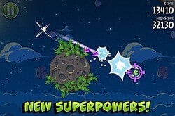 Angry Birds Space superkrachten