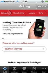 BurgerConnect gevonden voorwerpen Groningen iPhone iPod touch