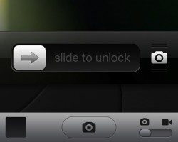 Camera slider iOS 5.1