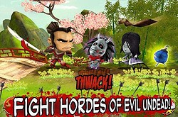 GU VR Samurai vs Zombies iPhone iPod touch screenshot