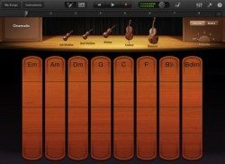 GarageBand instrument bespelen iPad