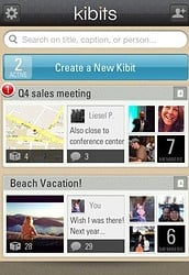 Kibits groepsgesprekken app