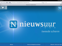 Nieuwsuur Tweede Scherm iPad