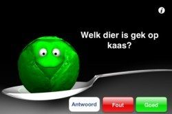 Spruit leren eten met app