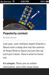 The Daily Angry Birds Space Guide artikel