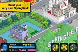 The Simpsons Tapped Out header iPhone iPod touch