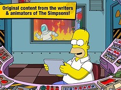The Simpsons freemium iPad game