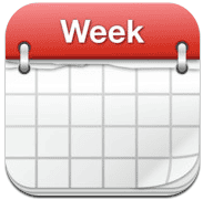 debat Kruipen Uitpakken Week Calendar 4.3: meegaande afspraken, locaties openen in Waze