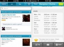 Foursquare voegt openingstijden bedrijven toe