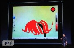 iPad conferentie Autodesk Sketchbook Ink