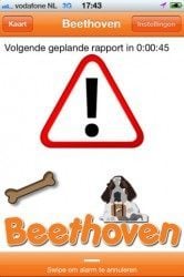 BeethovenApp alarmmelding sturen