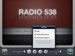 Ether HD Radio AirPlay opties