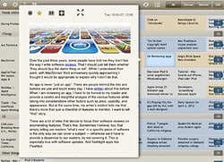 Reader X nieuwspreview rss-lezer iPad