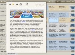 Reader X nieuwspreview rss-lezer iPad